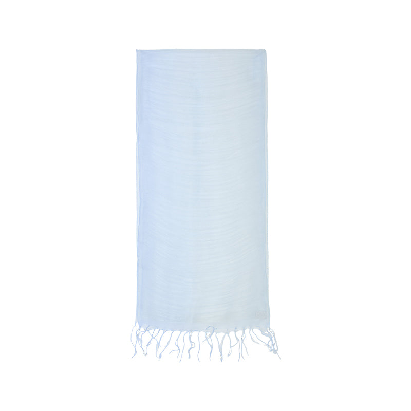 Fringed Silk Scarf