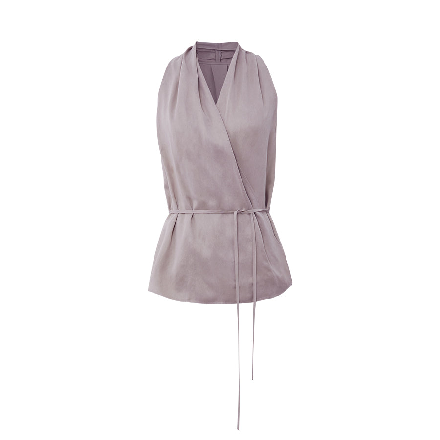 Cupro Tie Waist Cami