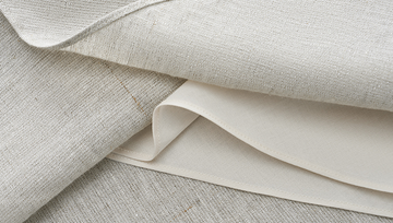 Metallic Linen Bias-Cut Skirt in Luminous Silver - detail lining and hem - Luminous Silver
