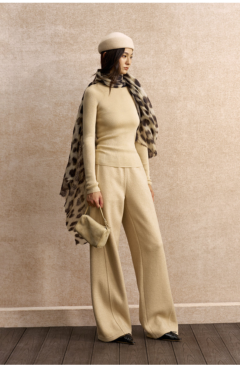 Dong Po Yin Seamless Wool Top - Mist Yellow