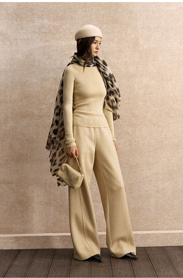 Dong Po Yin Seamless Wool Top - Mist Yellow