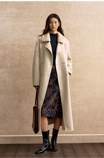 Dongfengqi Botanical Jacquard Skirt in Warm Coffee - view 4 - Warm Coffee