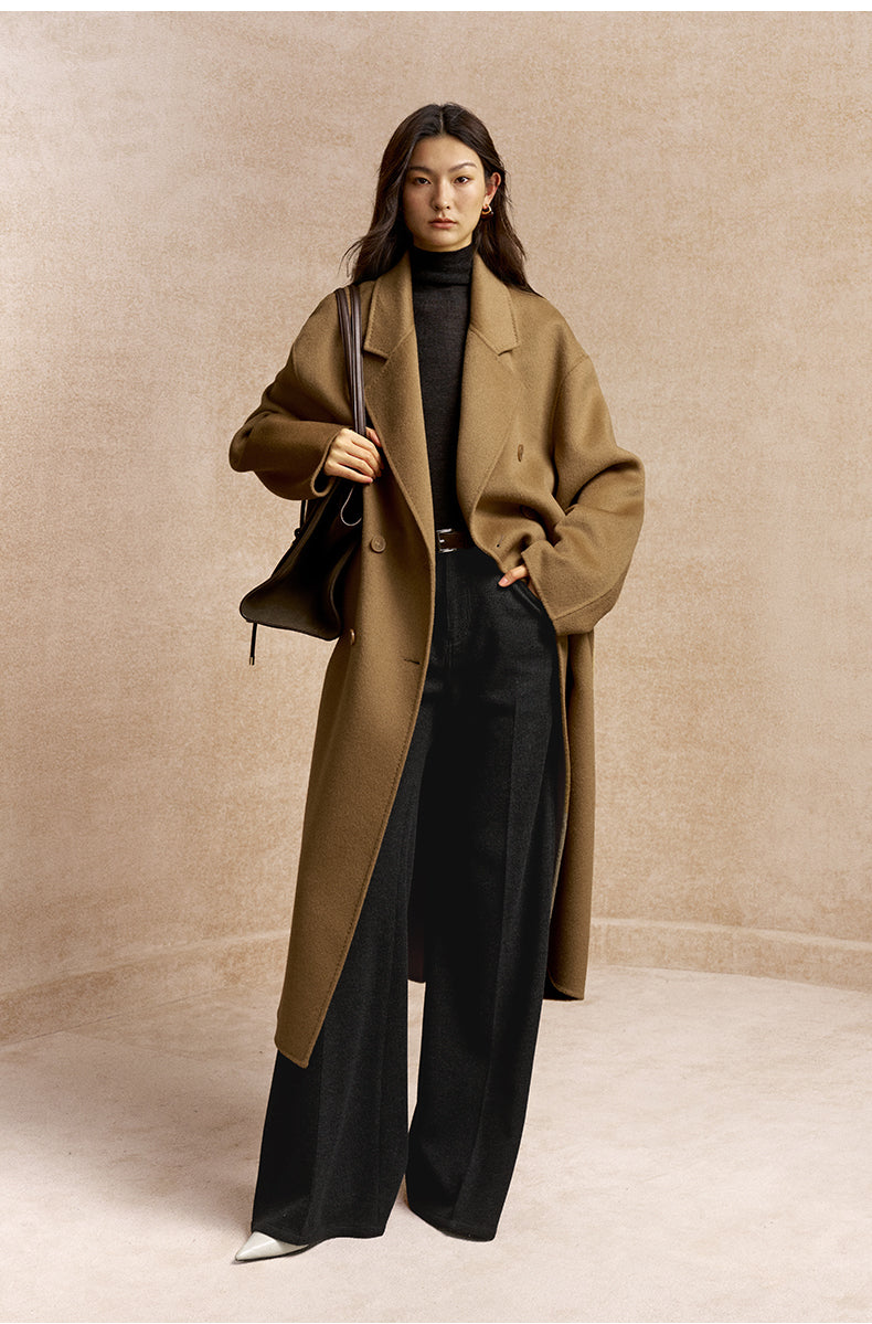 Maixiu Ribbed Corduroy Flared Trousers in Dark Heather Grey - view 2