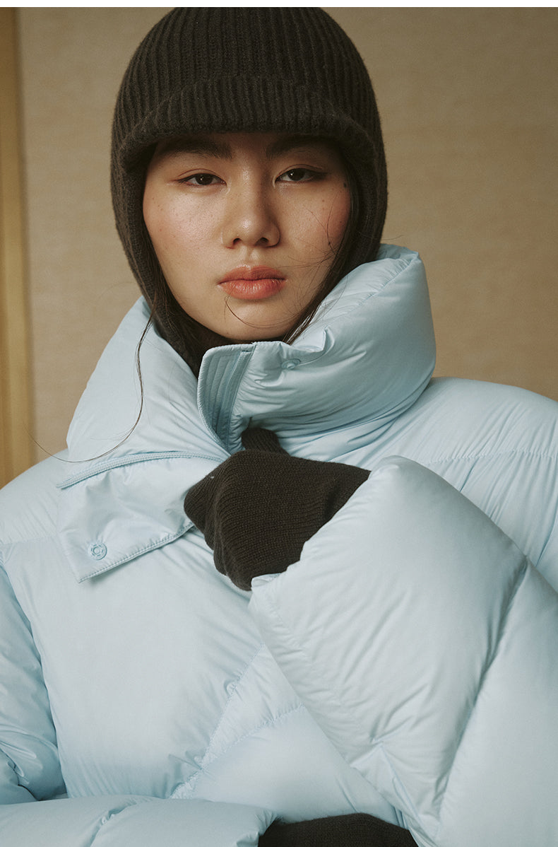 Xian Yin Tu Goose Down Jacket - Pale Cloud Blue