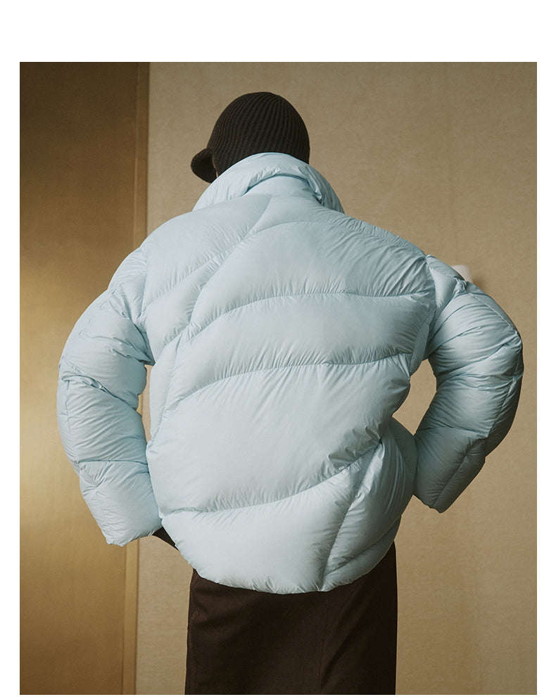 Xian Yin Tu Goose Down Jacket - Pale Cloud Blue