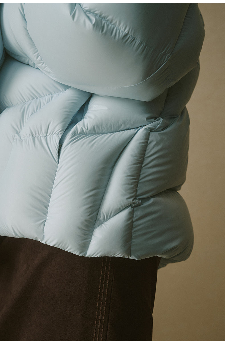 Xian Yin Tu Goose Down Jacket - Pale Cloud Blue