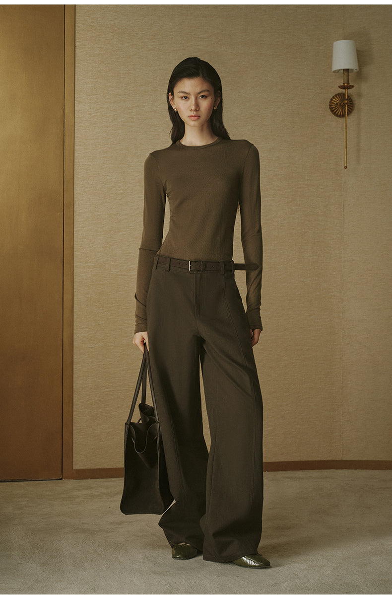 Essential Wool Long-Sleeve Tee