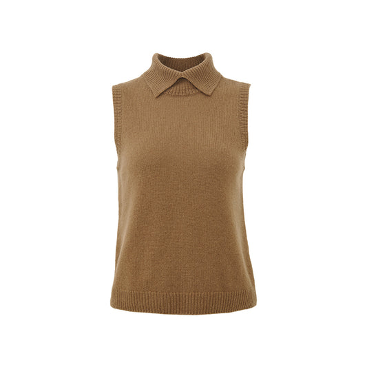 ZZ2FAKDB002 Cashmere Wool Knit Vest product image