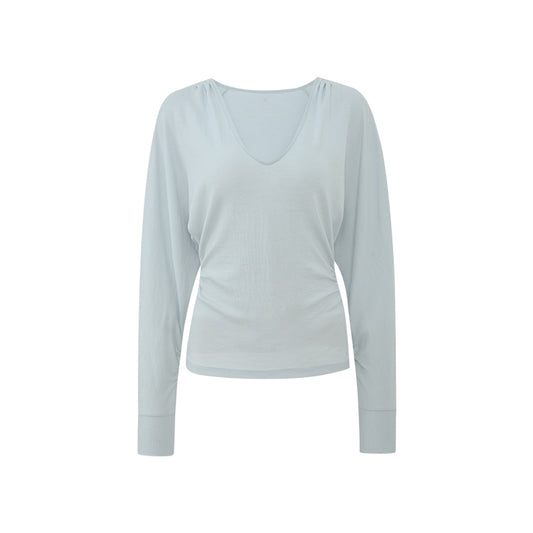 ZZ2FAWTE008 Diamond-Neck Wool Tee product image