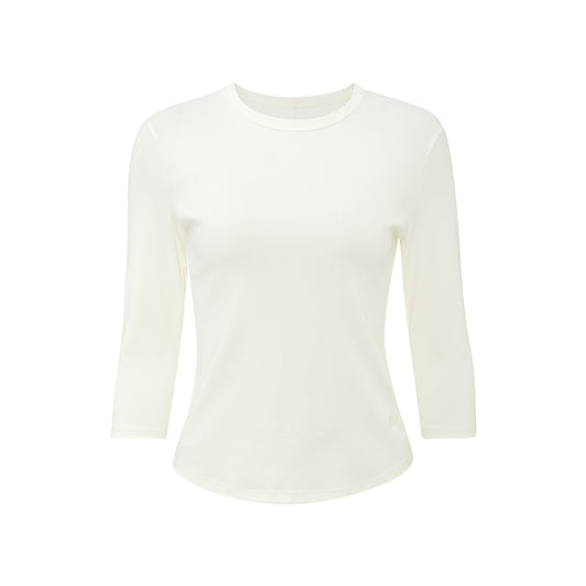 ZZ2FAWTZ062 Ribbed Seven-Sleeve Tee product image