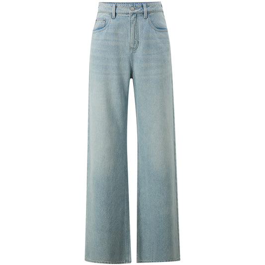 Pale Blue Straight Jeans