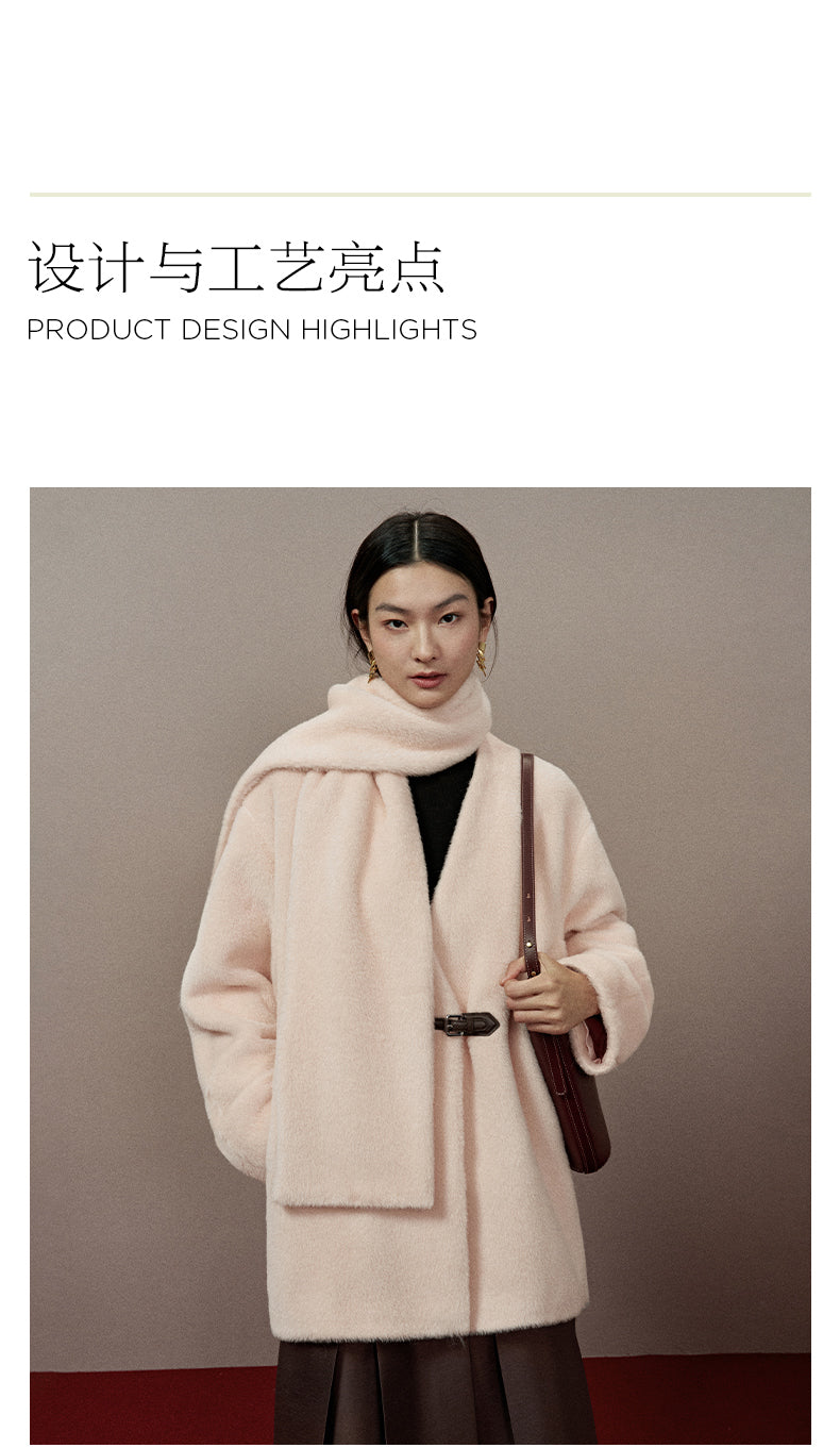 ZZ2EWWW9027 Double-Face Wool Coat