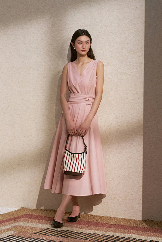 Soft A-Line Midi Dress