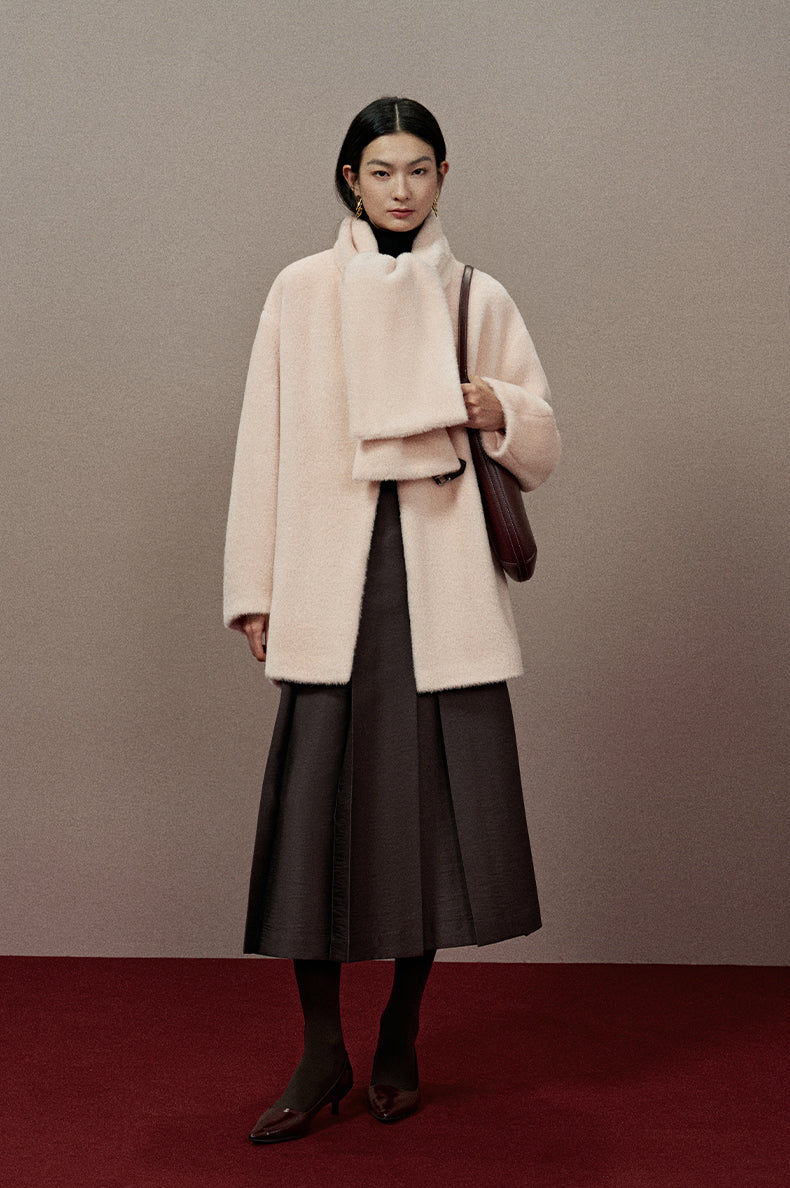 Zhuma Zi Wool Coat in Double-Face Wool Coat