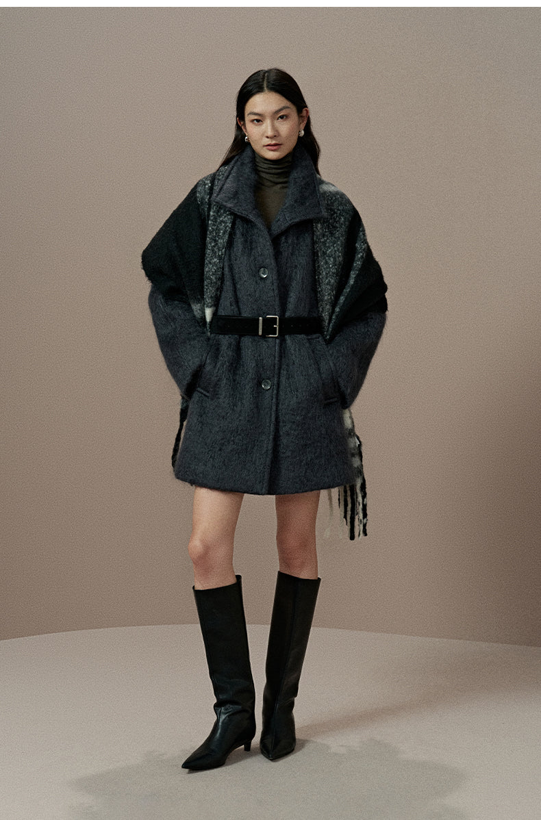 Yumei Ling Wool Coat in Double-Face Wool Coat