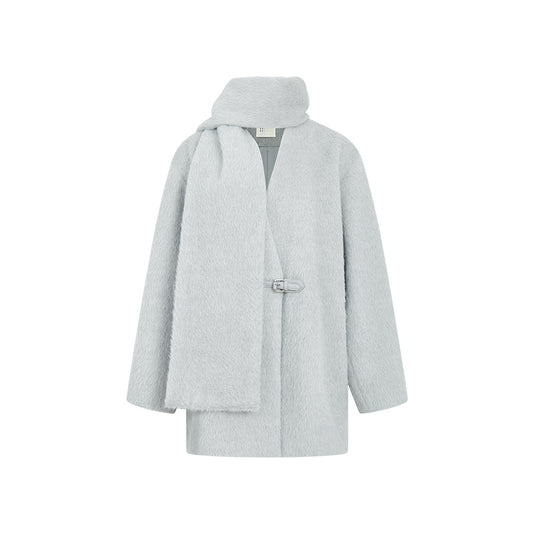 Zhuma Zi Wool Coat in Double-Face Wool Coat
