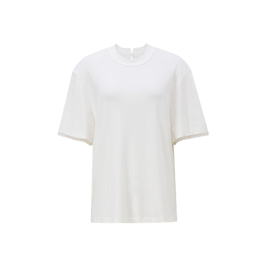 Relaxed Cotton Tee flat view