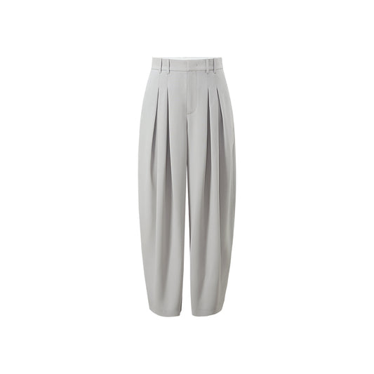 Acetate Tapered Crop Pants flat view