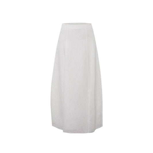 Tencel Linen Balloon Skirt flat view