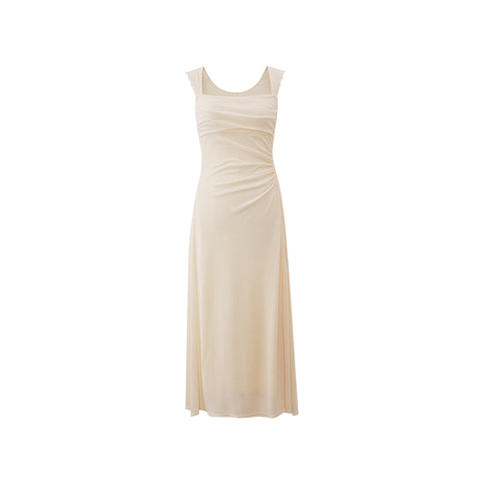Textured Square Neck Dress flat view