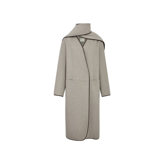 Wanghai Chao Wool Coat in Double-Face Wool Coat