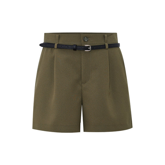 Tailored Summer Shorts flat view