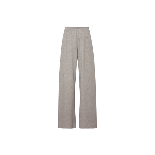 Bias-Cut Airy Trousers flat view