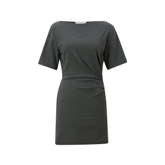 Ribbed Cinched Mini Dress flat view