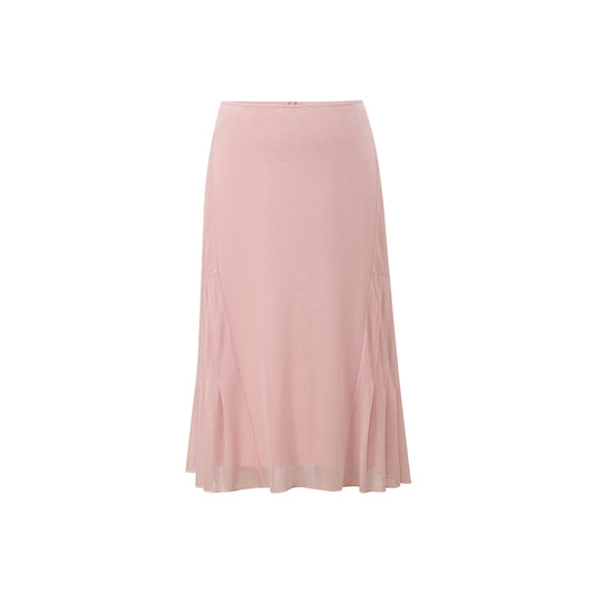 Fishtail Midi Skirt flat view