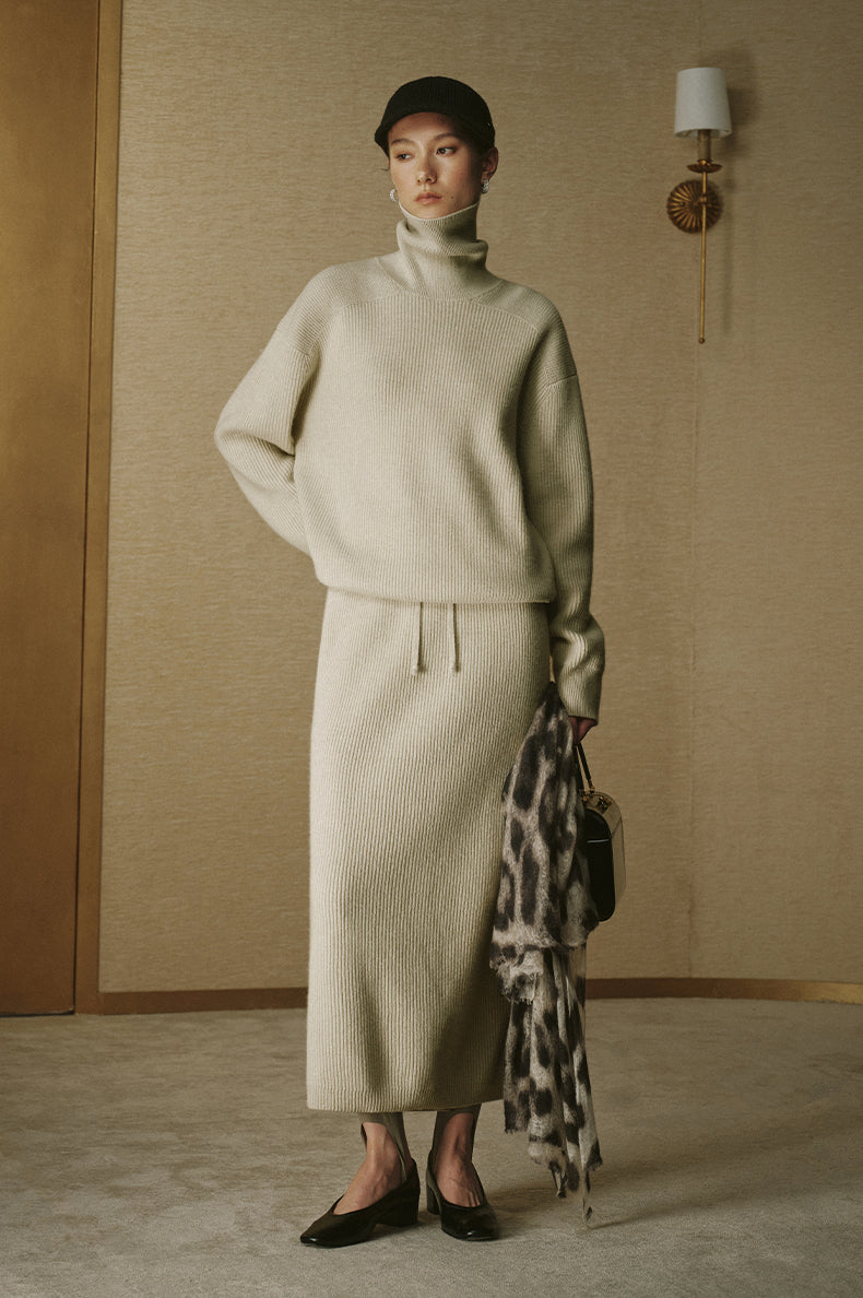 Yu Long Zi Turtleneck Wool Sweater