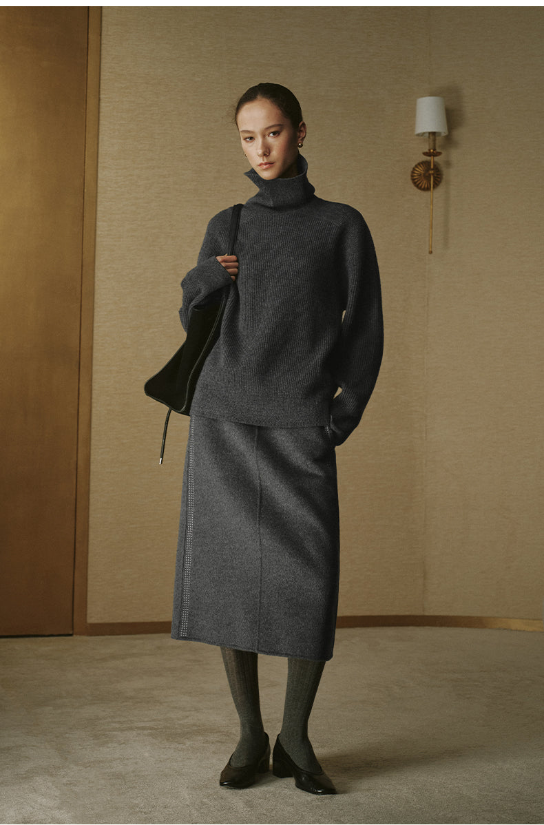 Yu Long Zi Turtleneck Wool Sweater