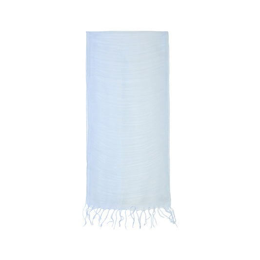 Fringed Silk Scarf