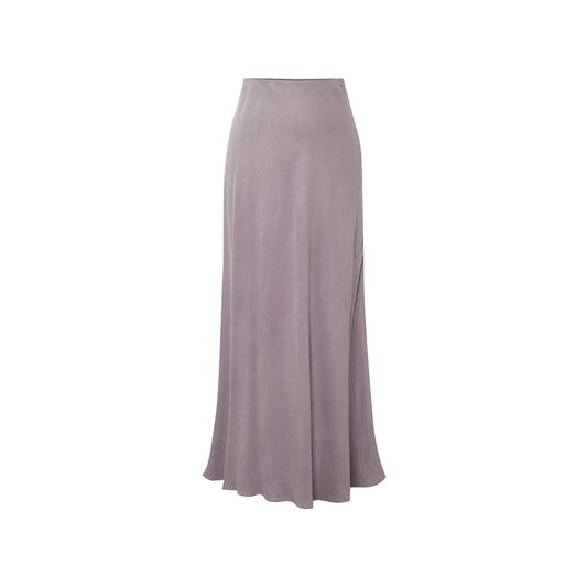 Cupro Flow Midi Skirt