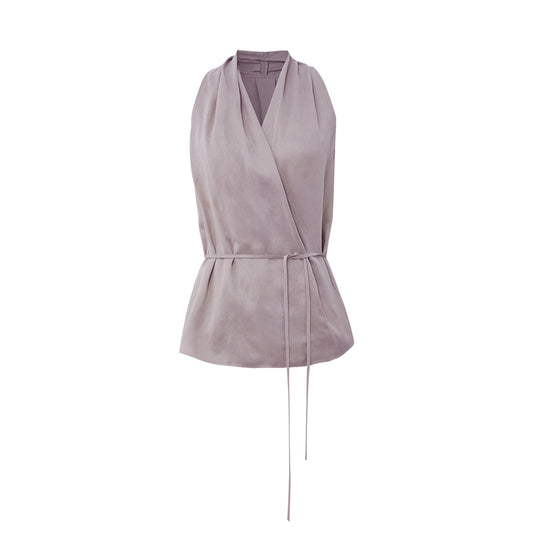 Cupro Tie Waist Cami